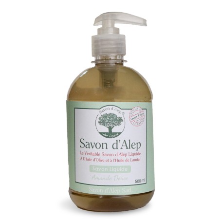 Savon d'Alep Liquide - Amande Douce (500 ml)