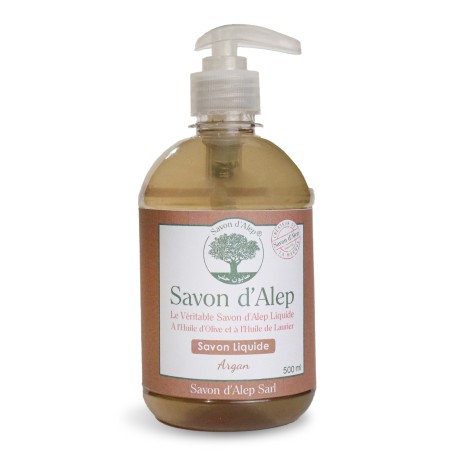 Savon d'Alep Liquide - Argan (500 ml)