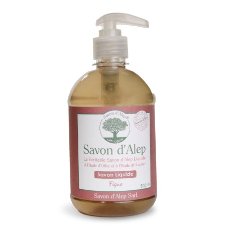 Savon d'Alep Liquide - Figue (500 ml)