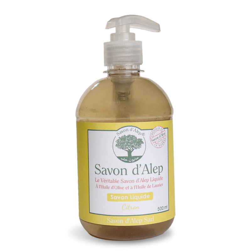 Savon d'Alep Liquide - Citron (500 ml)