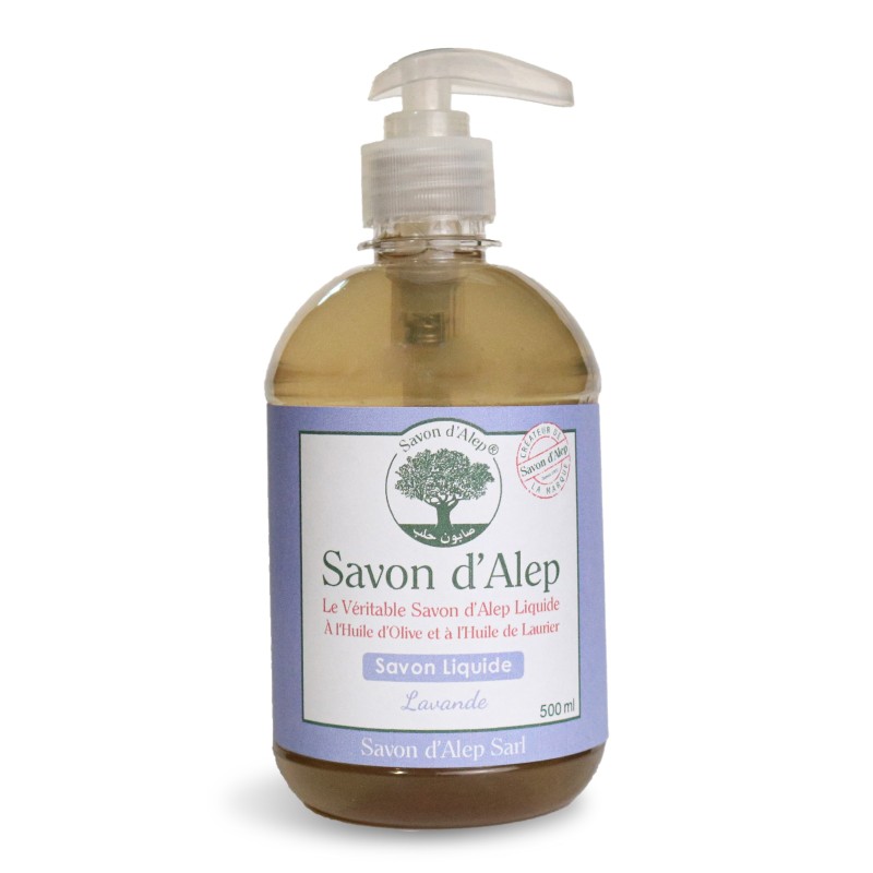 Savon d'Alep Liquide - Lavande (500 ml)