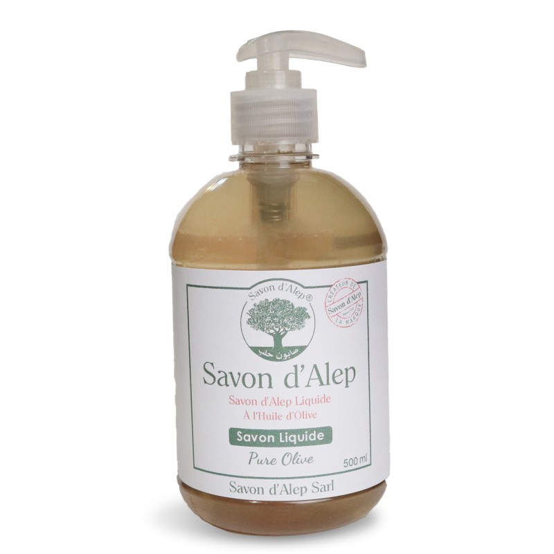 Savon d'Alep Liquide - Pure Olive (500 ml)